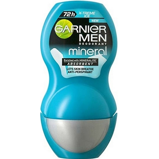 Garnier Men Mineral X-Treme Ice ball antiperspirant deodorant roll-on for men 50 ml