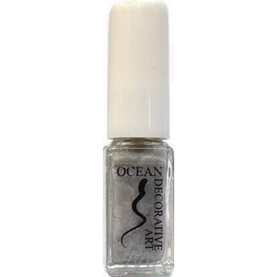 Ocean Decorative Art decorating nail polish shade 42 silver 5 ml