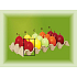 Lima Aromatic Egg Candle Red A 40 x 60 mm 1 piece