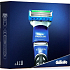 Gillette Fusion ProGlide Power Styler 3in1 razor + 3-piece trimmings + Fusion moisturizing shaving gel 200 ml, cosmetic set for men