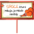 Nekupto Sign for flowerpot Heart 30 cm,