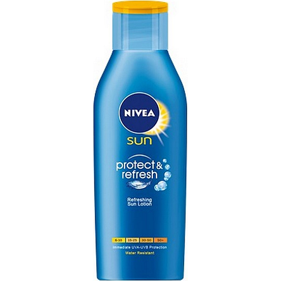 Nivea Sun Protect & Refresh OF30 + refreshing sun lotion high protection 200 ml