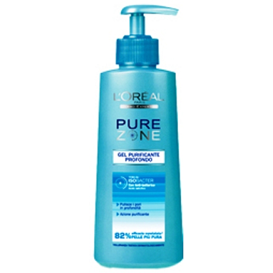 Loreal Paris Pure Zone deep cleansing gel 200 ml