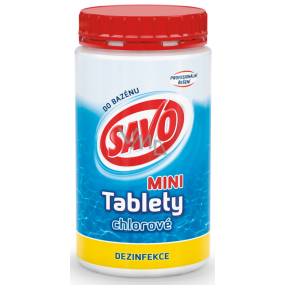 Savo Mini Chlorine Tablets for Pool - Disinfection 900 g
