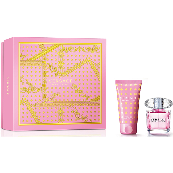 Versace Bright Crystal eau de toilette 30 ml + body lotion 50 ml, gift set