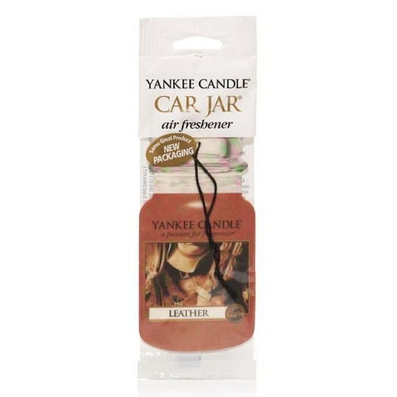 Yankee Candle Leather - Leather Classic scented car tag paper 12 g