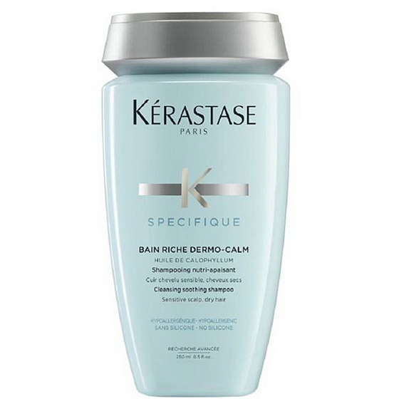 Kérastase Specifique Bain Riche Dermo-Calm Hypoallergenic shampoo for sensitive skin 250 ml