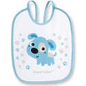 Canpol babies Bunny & Company Terry / PVC bib for children from 0 months 3 pieces