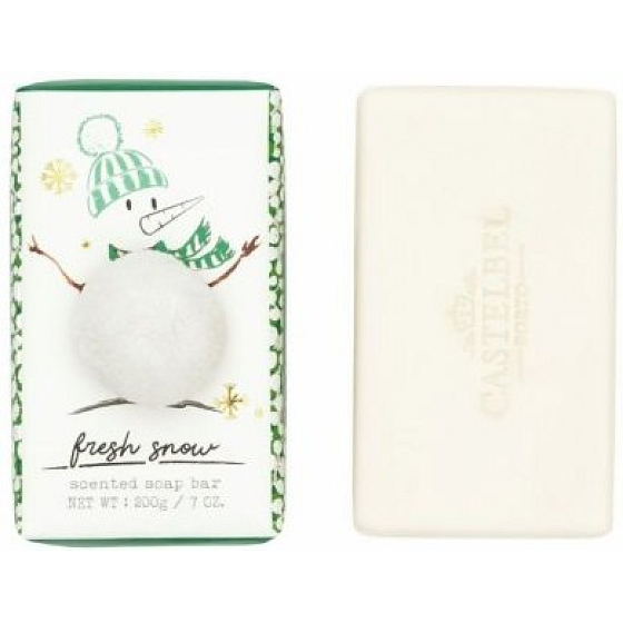 Castelbel Fresh Snow - Fresh snow Christmas toilet soap 200 g