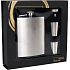 Albi Male affair flask 200 ml + shot glass 2 x 20 ml + pourer 1 piece, gift set for men
