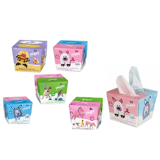 Bella Happy Baby Baby Hygienic Paper Tissues extra soft for children 2 ply 80 pieces