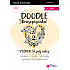 Ditipo Doodles Doodle - Decorate your notebook 2 pre-printed Czech words to practice 36 pages 7264001
