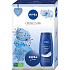 Nivea Creme Care cream for basic care 75 ml + creamy shower gel 250 ml, cosmetic set for women