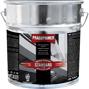 Pragoprimer Standard S2000 primer paint for metal, 0100 white, 9 l Pragoprimer Standard S2000 primer paint for metal, 0100 white, 9 l