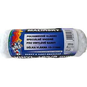 BARVY A LAKY HOSTIVAŘ Vinyl roller for painting holder 8 mm, 180 mm BARVY A LAKY HOSTIVAŘ Vinyl roller for painting holder 8 mm, 180 mm