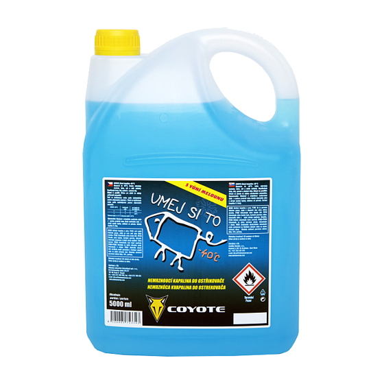 Coyote Glykosol NK: -40 °C antifreeze windshield washer fluid 5 l