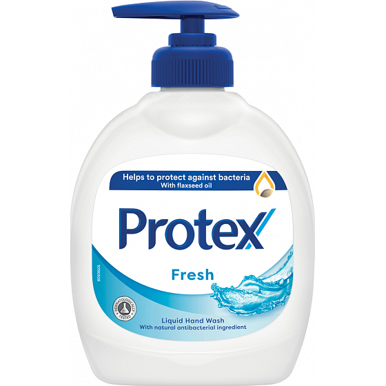 Protex Fresh antibacterial liquid soap with a 300 ml pump