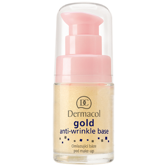 Dermacol Gold Anti-Wrinkle Base Rejuvenating Base Under Makeup With Gold 15 ml