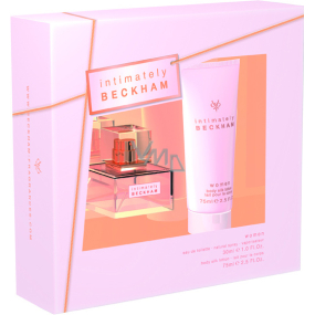 David Beckham Intimately Woman eau de toilette 30 ml + body lotion 150 ml, gift set