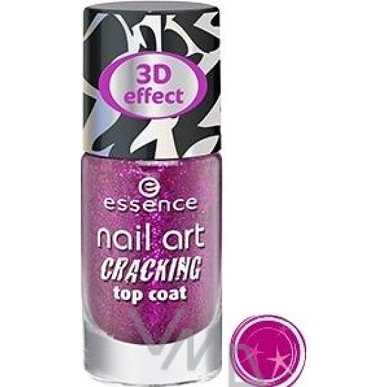 Essence Nail Art Cracking topcoat with cracked varnish effect 06 Pink 8 ml