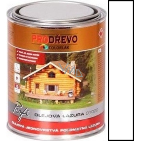 Colorlak Profi Oil Glaze 01020 for wood White 0.75 l