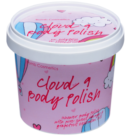Bomb Cosmetics Cloud 9 Natural Body Shower Scrub 365 ml
