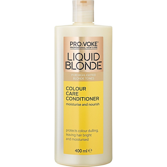 For: Voke Liquid Blonde conditioner to refresh and maintain color on highlighted blonde hair 400 ml
