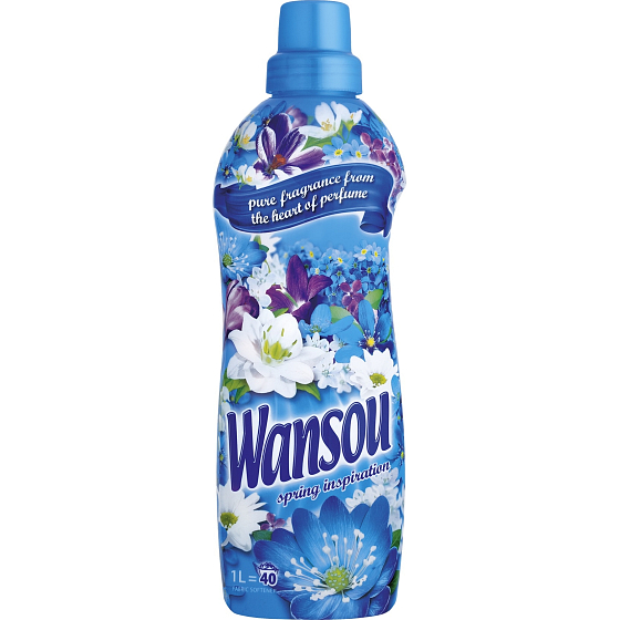 Wansou Spring Inspiration fabric softener concentrated 40 doses 1 l
