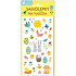 Easter egg stickers new gel happy easter no.4 19 x 9 cm