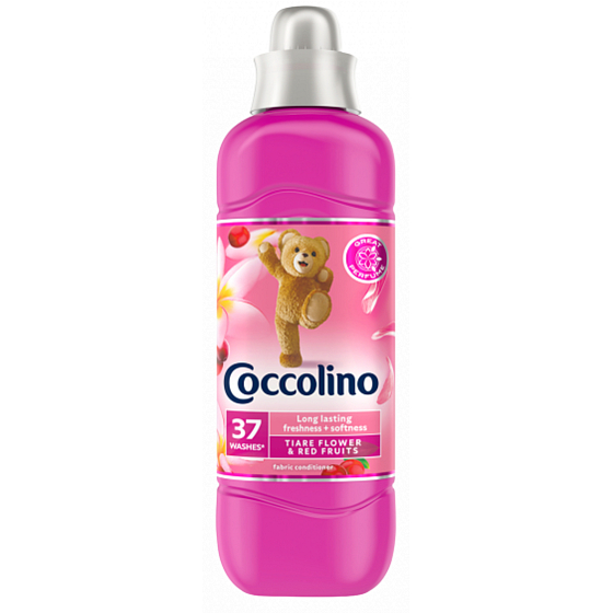Coccolino Tiare Flower & Red Fruits concentrated softener with a long-lasting scent after washing 37 doses of 925 ml