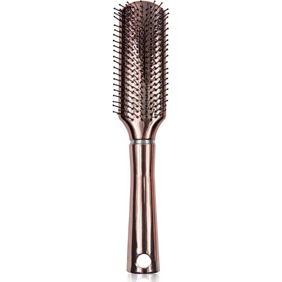 Donegal Neess Rose Gold hair brush square thin needle