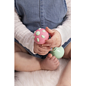 First Steps Fun Rattle Dumbbell Rattle pink-green 15 cm 1 piece