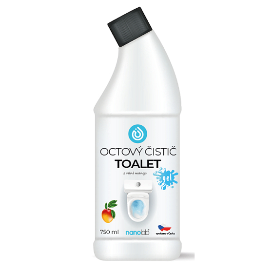 Nanolab Mango natural vinegar toilet gel liquid cleaner 750ml