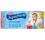 Superfresh Chamomile wet wipes for children 72 pieces