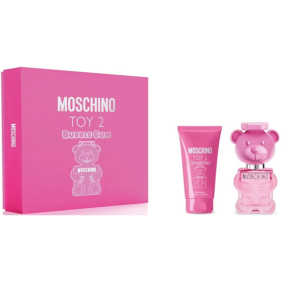 Moschino Toy 2 Bubble Gum Eau de Toilette 30 ml + Body Lotion 50 ml, gift set for women