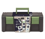 Nivea Men Sensitive Kit face cream 75 ml + Nivea Men Sensitive aftershave 100 ml + Nivea Men Sensitive shaving gel 200 ml + Nivea Men Invisible Black & White Fresh antiperspirant roll-on 50 ml + Nivea Men Sensitive shower gel 250 ml + tool case, cosmetic set for men