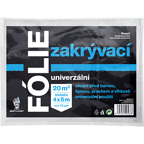 BALTOOL universal covering film, 12 µ, 20 m², 4 × 5 m