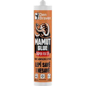 Den Braven Mamut Glue Disper Fix universal adhesive sticks to absorbent and non-absorbent materials, 280 ml Den Braven Mamut Glue Disper Fix universal adhesive sticks to absorbent and non-absorbent materials, 280 ml