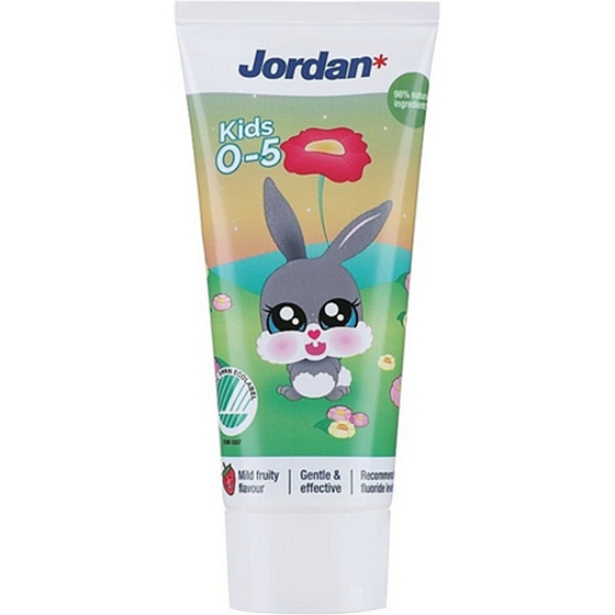 Jordan Kids Toothpaste for Children, Aged 0-5 Years, 50 ml