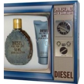 Diesel Fuel for Life Denim Collection Homme EdT 50 ml Eau de Toilette + 200 ml Shower Gel, cosmetic set