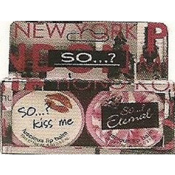SO…? Lip Balm lip balm 2 x 10 ml, cosmetic set