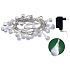 Emos Lighting crystal chain 4 m, 40 LED warm white + 5 m power cable