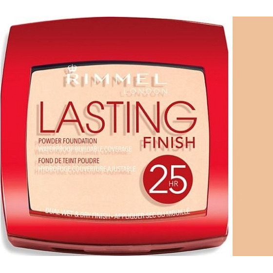Rimmel London Lasting Finish Powder Foundation powder 004 Light Honey 7 g