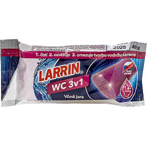 Larrin Plus Wc purple replacement roller, with floral scent, 40 g