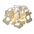 Emos Lighting Christmas Chain Snowmen 1.35m, 10 LEDs, Warm White + 0.3m Power Cord