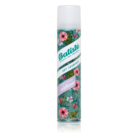 Batiste Wildflower dry hair shampoo for oily hair 200 ml