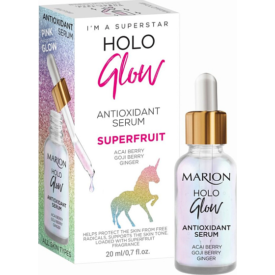 Marion Holo Glow Antioxidant Serum skin serum protects against free radicals 20 ml