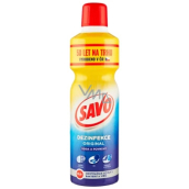 Savo Original XL water and surface disinfectant effectively removes 99.9% of bacteria 1.2 l