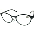 Berkeley Reading glasses +2.5 plastic black, round glass 1 piece MC2182