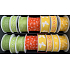 Nekupto Fabric ribbon yellow white butterflies 3 mx 25 mm